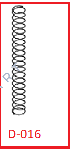 D-016 Compression springs