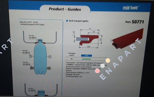 Cod. S0771UL626363N NECK GUIDE