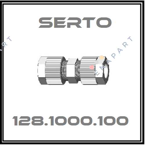 128.1000.100 PVDF, straight fitting